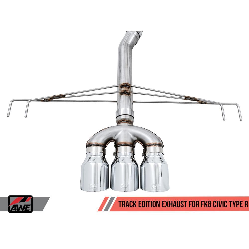 AWE Tuning Track Edition Exhaust - 2017-2021 Honda Civic Type-R FK8