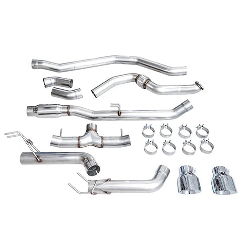 AWE Tuning Cat-Back Exhaust System - 2022+ Honda Civic Si and 2023+ Acura Integra A-Spec