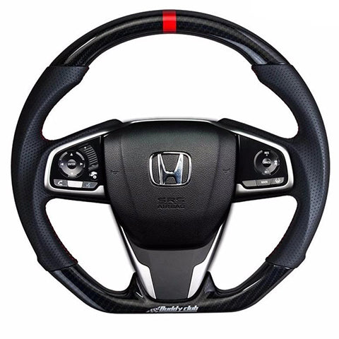 Buddy Club Racing Spec Steering Wheel - 2016-2021 Honda Civic