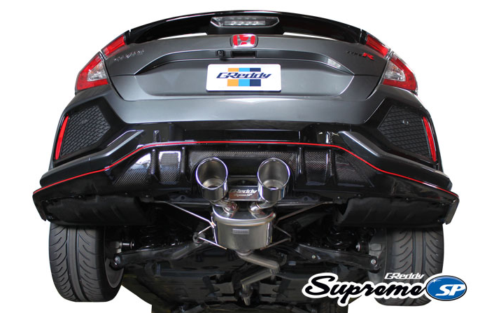 GReddy Supreme SP Exhaust System - 2017+ Honda Civic Type-R