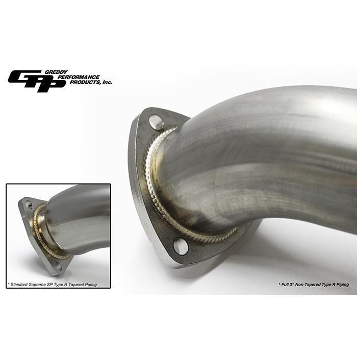 GReddy 3" Forward Midpipe for Supreme SP & HG Exhaust - 2017-2021 Honda Civic Type-R FK8