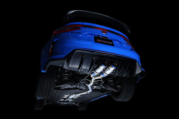 Tomei Expreme Ti Dual Exit Titanium Catback "Type D" - 2023+ Honda Civic Type R